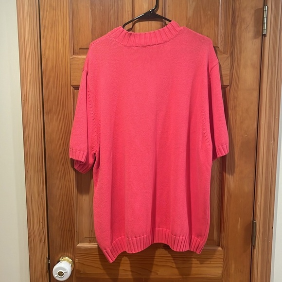 Appleseed’s women’s plus size short sleeve sweater size 3X . - Picture 3 of 5